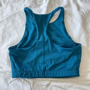 Outdoor Voices Blue Racerback Sports Bra